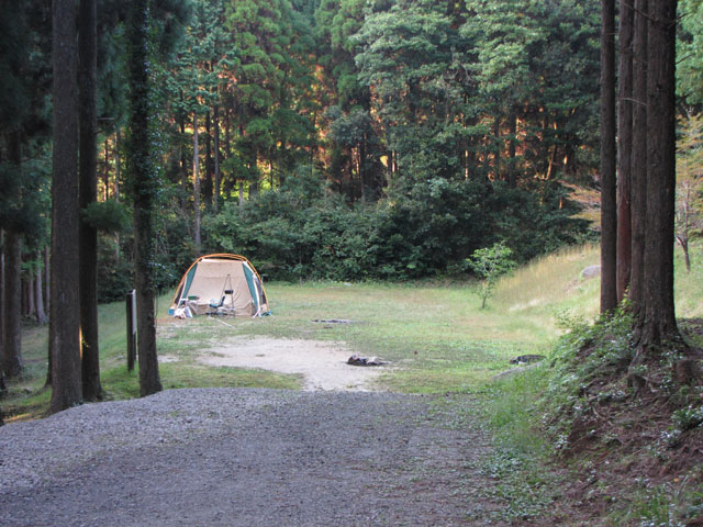 山中キャンプ場